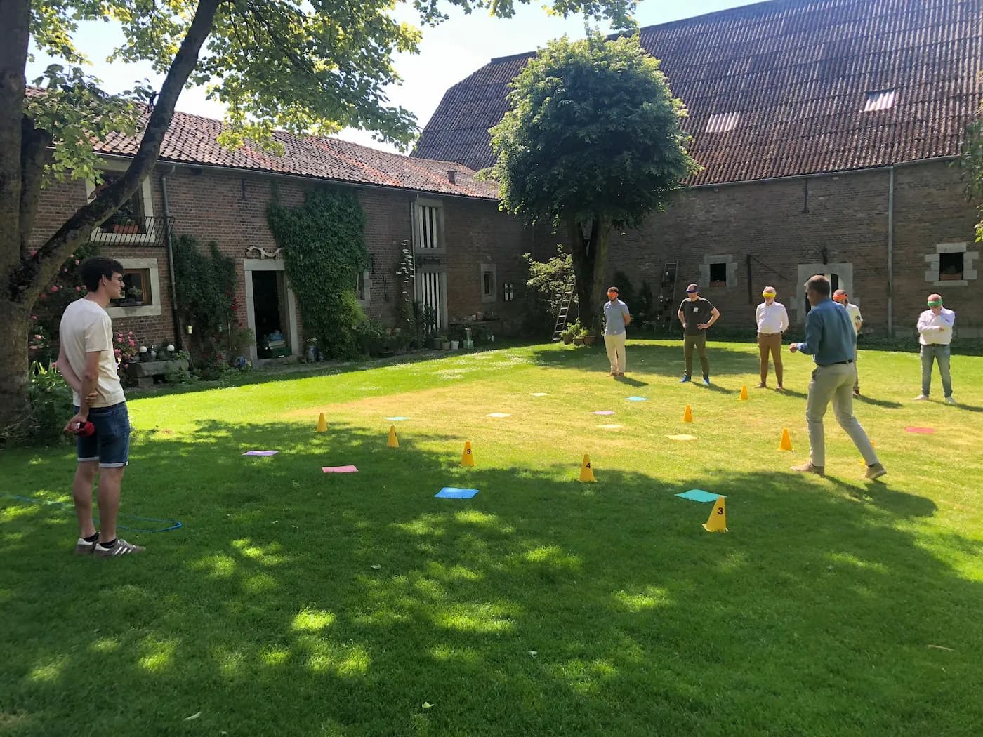 Quentin Gemoets giving a workshop